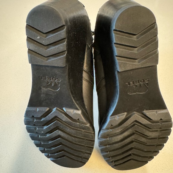 Sorel Winter WATERPROOF Leather Wedge Boots 7.5 - Picture 5 of 10